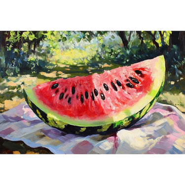 pasteque peinture